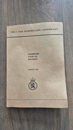 Handboek van de soldaat uitgave 1985, Gelezen, Ophalen of Verzenden, Landmacht, 1945 tot heden