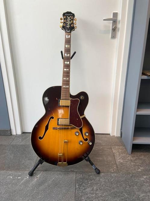 Epiphone Broadway Jazz Gitaar Vintage Sunburst, Muziek en Instrumenten, Snaarinstrumenten | Gitaren | Elektrisch, Gebruikt, Hollow body