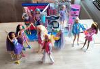 10 Barbies en speelset Disco met de American Music Studio, Ophalen of Verzenden, Gebruikt, Barbie