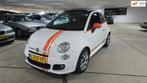 Fiat 500 C 0.9 TwinAir Turbo 500S., Gebruikt, Euro 6, Cabriolet, Leder en Stof