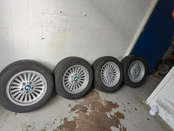 Originele BMW Style 33 velgen, Auto-onderdelen, Banden en Velgen, Velg(en), Zomerbanden, 16 inch, 225 mm, Personenwagen, Gebruikt