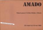 Jean Amado: Catalogus Kröller-Müller Otterlo voorjaar 1980, Jean Amado, Beeldhouwkunst, Ophalen of Verzenden, Zo goed als nieuw