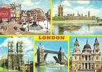 Ansichtkaart	London (Engeland)	5-luik, Verzamelen, Ansichtkaarten | Buitenland, Verzenden, 1960 tot 1980, Ongelopen, Engeland