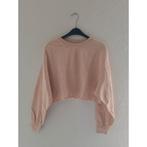 Cropped beige/nude truitje van Bershka maat S, Verzenden, Beige, Bershka, Zo goed als nieuw