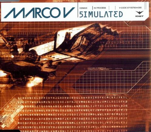 Marco V – Simulated CD Maxisingle 2001 💿, Cd's en Dvd's, Cd Singles, Zo goed als nieuw, Dance, 1 single, Maxi-single, Verzenden