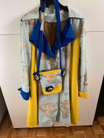 Wereldkaart carnavalsjas L, Kleding | Heren, Carnavalskleding en Feestkleding, Ophalen of Verzenden, Zo goed als nieuw