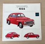 Unieke Volvo 544 1964 autofolder/brochure, Verzenden, Zo goed als nieuw, Volvo