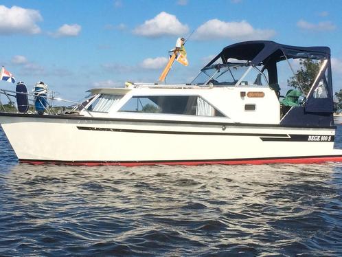 Bege 800S Buitenbesturing, Watersport en Boten, Motorboten en Motorjachten, Gebruikt, Staal, 6 tot 9 meter, Diesel, Binnenboordmotor