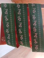 Traditionele Japanse obi hanhabaobi oranje groen, Ophalen of Verzenden