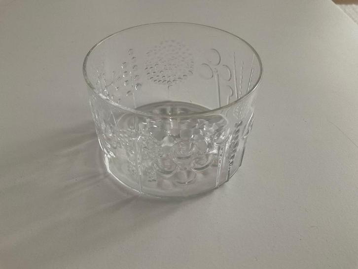 iittala Nuutajärvi Flora Toikka 1966 Schaaltjes 12 stuks, Antiek en Kunst, Kunst | Designobjecten, Ophalen of Verzenden