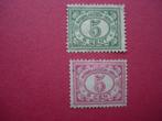Ned. Indië 1912-1930 Cijfer 2 zegels van 5 cent, Postzegels en Munten, Postzegels | Nederlands-Indië en Nieuw-Guinea, Verzenden