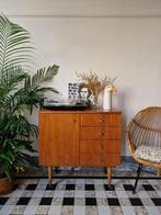 Vintage midcentury kast | platenspeler meubel | retro, Huis en Inrichting, Kasten | Overige, Ophalen, Gebruikt