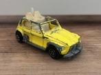 1:60 Majorette no.237 Citroën Dyane Maharadjah geel 2cv, Ophalen of Verzenden, Gebruikt, Auto