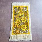 vintage retro handdoek flower power  jaren 70 handdoekje, Ophalen of Verzenden, Huis en Inrichting