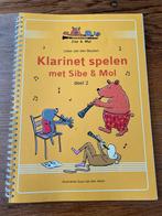 Klarinet spelen Sibe & Mol, Muziek en Instrumenten, Bladmuziek, Les of Cursus, Ophalen of Verzenden, Zo goed als nieuw, Klarinet