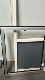 Aluminium kozijn, Doe-het-zelf en Verbouw, Kozijnen en Schuifpuien, Raamkozijn, Inclusief glas, 75 tot 150 cm, Ophalen