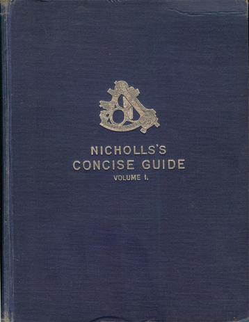 Charles H.Brouwn - Nicholls's Concise Guide Volume 1 Glasgow beschikbaar voor biedingen