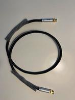 Ansuz Digitalz Digitale interlink BNC-BNC 1m & RCA Adapters, Ophalen of Verzenden, Zo goed als nieuw, Minder dan 2 meter, Coaxiale kabel