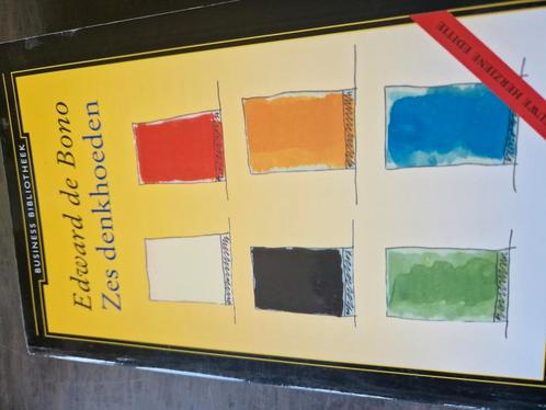 Edward de Bono - Zes denkhoeden, Boeken, Advies, Hulp en Training, Zo goed als nieuw, Verzenden