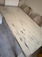 Eetkamertafel off white .Bieden, Huis en Inrichting, Tafels | Eettafels, Ophalen, 50 tot 100 cm, Zo goed als nieuw, 150 tot 200 cm