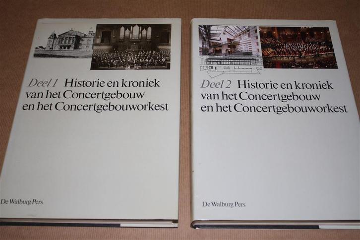 Hist. Kroniek Concertgebouw en het Concertgebouworkest., Boeken, Film, Tv en Media, Zo goed als nieuw, Ophalen of Verzenden