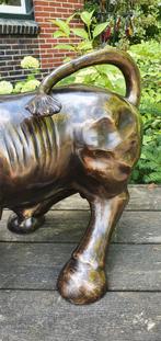 STIER / WALL STREET STIER / BRONS / 88 CM LANG, Ophalen, Dierenbeeld, Nieuw, Peize
