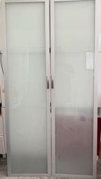 IKEA PAX Drammen:  mat glas + aluminium 200 x 50, Ophalen, Gebruikt, 200 cm of meer, 50 tot 100 cm
