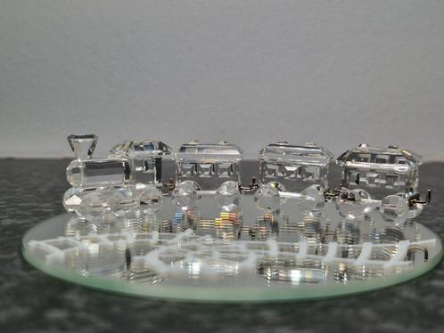 Swarovski Beelje Treinstel Mini Kristal, Verzamelen, Swarovski, Zo goed als nieuw, Figuurtje, Ophalen of Verzenden
