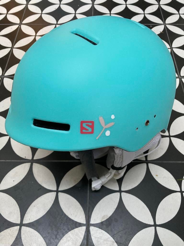 Salomon Skihelm Kids S (49-53 cm), Ophalen, Zo goed als nieuw, Jongen of Meisje