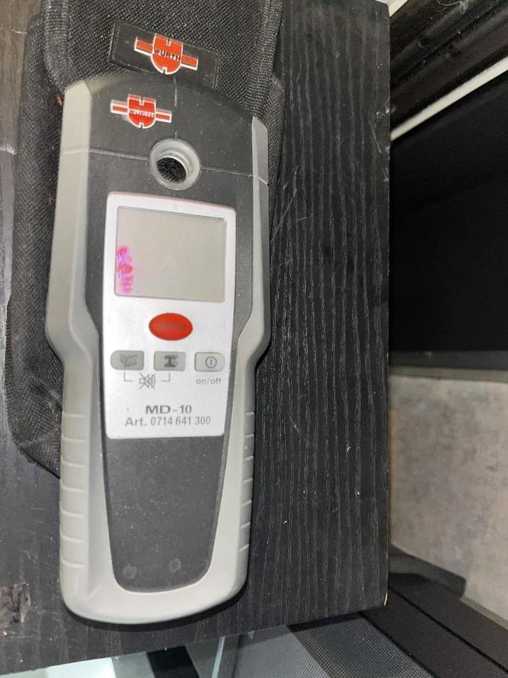 WURTH MD-10 Detector/multimeter, ZGAN, Doe-het-zelf en Verbouw, Gereedschap | Handgereedschap, Zo goed als nieuw, Ophalen of Verzenden