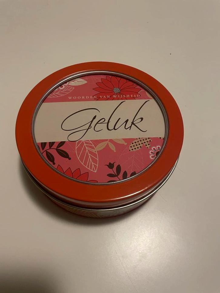 Woorden van Wijsheid - Geluk - 40 Gesprekskaarten, Hobby en Vrije tijd, Denksport en Puzzels, Nieuw, Overige typen, Ophalen of Verzenden