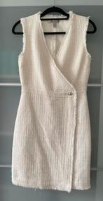 Boucléjurk, Maat 38/40 (M), H&M, Wit, Ophalen of Verzenden
