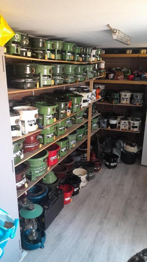 Petroleumstellen te koop, Antiek en Kunst, Antiek | Emaille, Ophalen of Verzenden