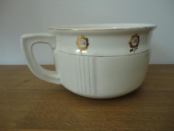 Oude duitse nachtspiegel, po, pispot, Antiek en Kunst, Curiosa en Brocante, Ophalen of Verzenden