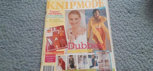 Knipmode dubbelnummer met Bruidsmode en feestjurkjes, Hobby en Vrije tijd, Kledingpatronen, Gebruikt, Overige typen, Vrouw, Knipmode