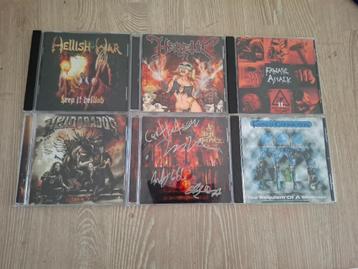 Partij/Verzameling Trash/Death Metal Cd's. beschikbaar voor biedingen