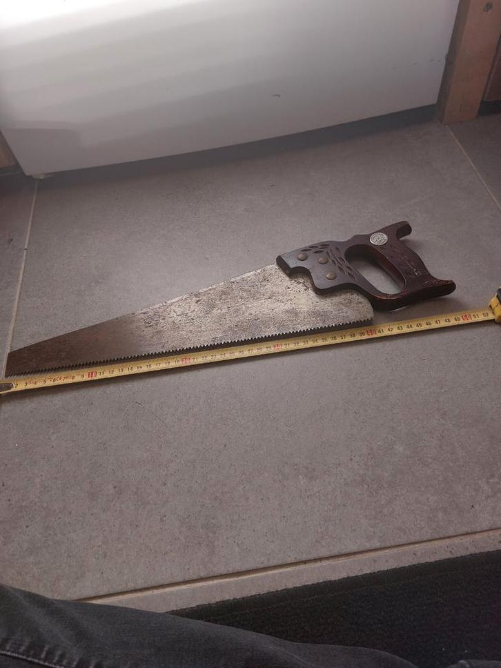 Crowns handzaag houtzaag zaag, Antiek en Kunst, Antiek | Gereedschap en Instrumenten, Ophalen of Verzenden