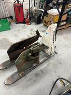 Grote hefboomknipschaar plaatschaar, Ophalen