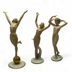 Drie porseleinen sculpturen, o.a. Hutschenreuter, Ophalen of Verzenden