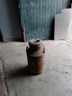 Oude melkbus voor carbidschieten, Ophalen