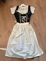 Mooie Tiroler Dirndl Jurkje - Maat 38, Maat 38/40 (M), Zwart, Ophalen of Verzenden, Zo goed als nieuw