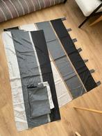 Pair of Sheer Curtains, Huis en Inrichting, Stoffering | Gordijnen en Lamellen, Ophalen, 100 tot 150 cm, 200 cm of meer, Grijs