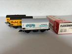 3X Fleischmann 5046 H0 Gesloten bier-goederenwagon DB, Hobby en Vrije tijd, Modeltreinen | H0, Gebruikt, Gelijkstroom, Fleischmann