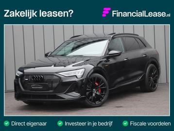 Audi E-TRON 50 quattro S edition 313PK Pano  Keyles-go  Sfee beschikbaar voor biedingen