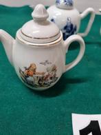 -	Mini theepotten vier stuks, Verzamelen, Ophalen of Verzenden