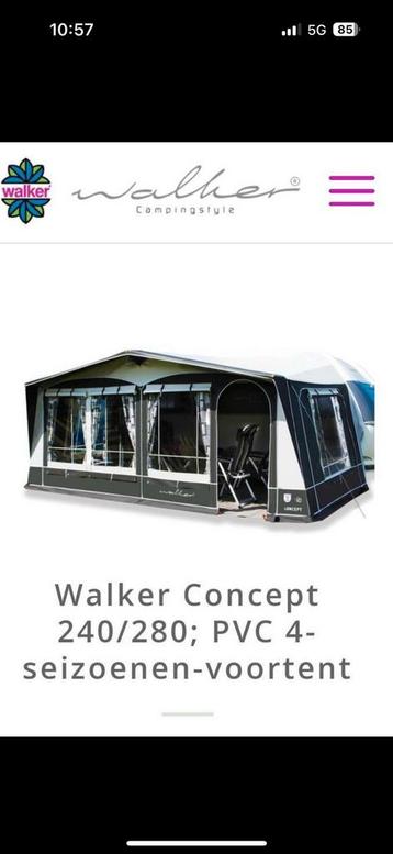 Walker concept 280 met bijbehorende Castel luifel beschikbaar voor biedingen