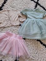 mt 80: Mooie Tule jurk, rok: H&M, Zeeman + bolero Cuddles, Kinderen en Baby's, Babykleding | Maat 80, Jurkje of Rokje, Meisje