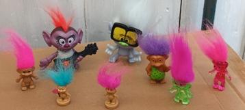8 x Trollen Poppetjes Verzameling divers beschikbaar voor biedingen