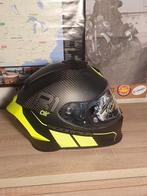 Scorpion EXO R1 Carbon Air Matt Zwart-Neon Geel Helm, Motoren, Kleding | Motorhelmen, Overige merken, L, Nieuw zonder kaartje