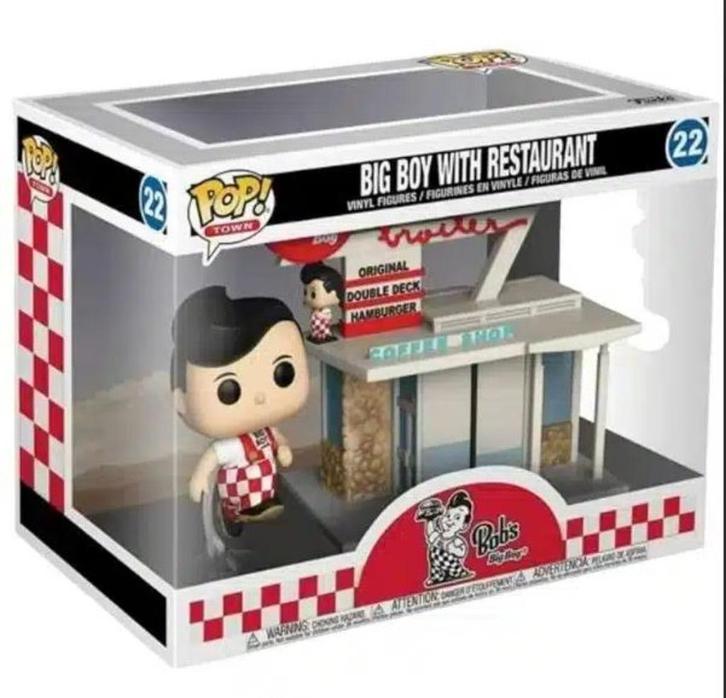 Big Boy USA diner beeldje van Funko verzamel decoratie, Verzamelen, Beelden en Beeldjes, Nieuw, Overige typen, Ophalen of Verzenden